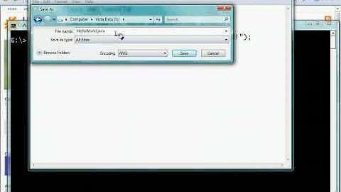 Developin Hello World in Java