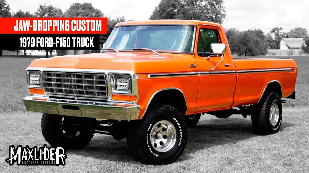 Roaring Beast: Unveiling MAXLIDER's Jaw-Dropping Custom 1979 Ford