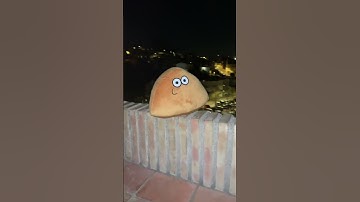 Pou Is Facing His Enemy #plushtoy