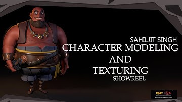 Sahiljit Singh - Character Modelling And Texturing Showreel 2021 - MAAC Chandigarh