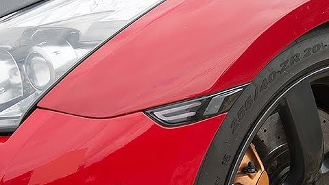 GT-R R35 LED SIDE INDICATOR (LED turn signal & LED tube) SMOKE