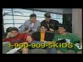 New kids on the block 1900 hotline tv commercial