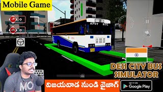 Apsrtc Vijayawada To Vizag Bus Desi City Bus Indian Simulator Android Gameplay