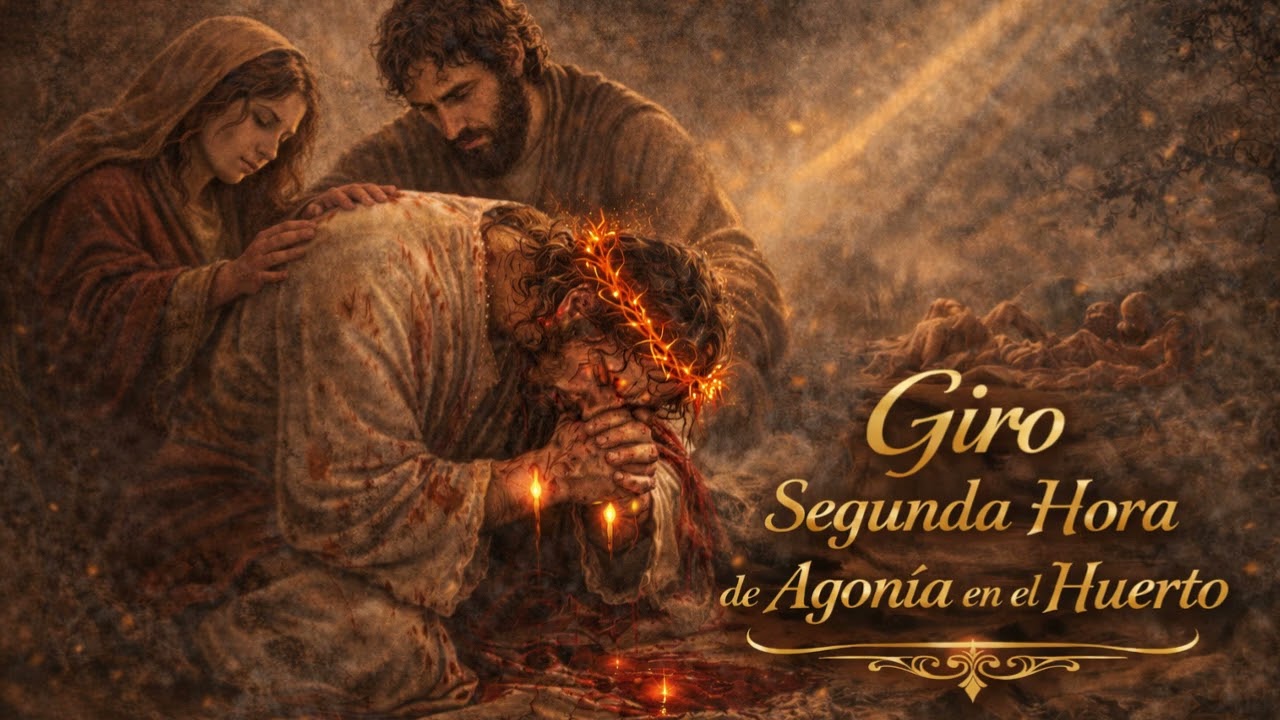 6) Giro en la sexta hora de Agonia en el huerto.