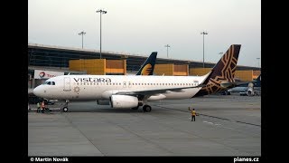 VISTARA UK707 Delhi to Kolkata Full Flight Coverage | Airbus A320-232 VT-TTE