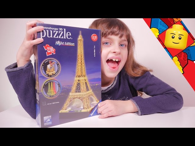 JOUET] Tour Eiffel Puzzle 3D Ravensburger - Studio Bubble Tea