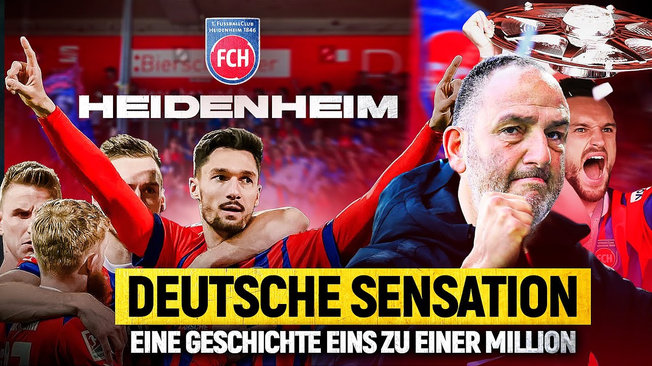 AMATEURE IN DIE BUNDESLIGA! Wie Frank Schmidt das Wunder schuf | Heidenheim Fußball Doku