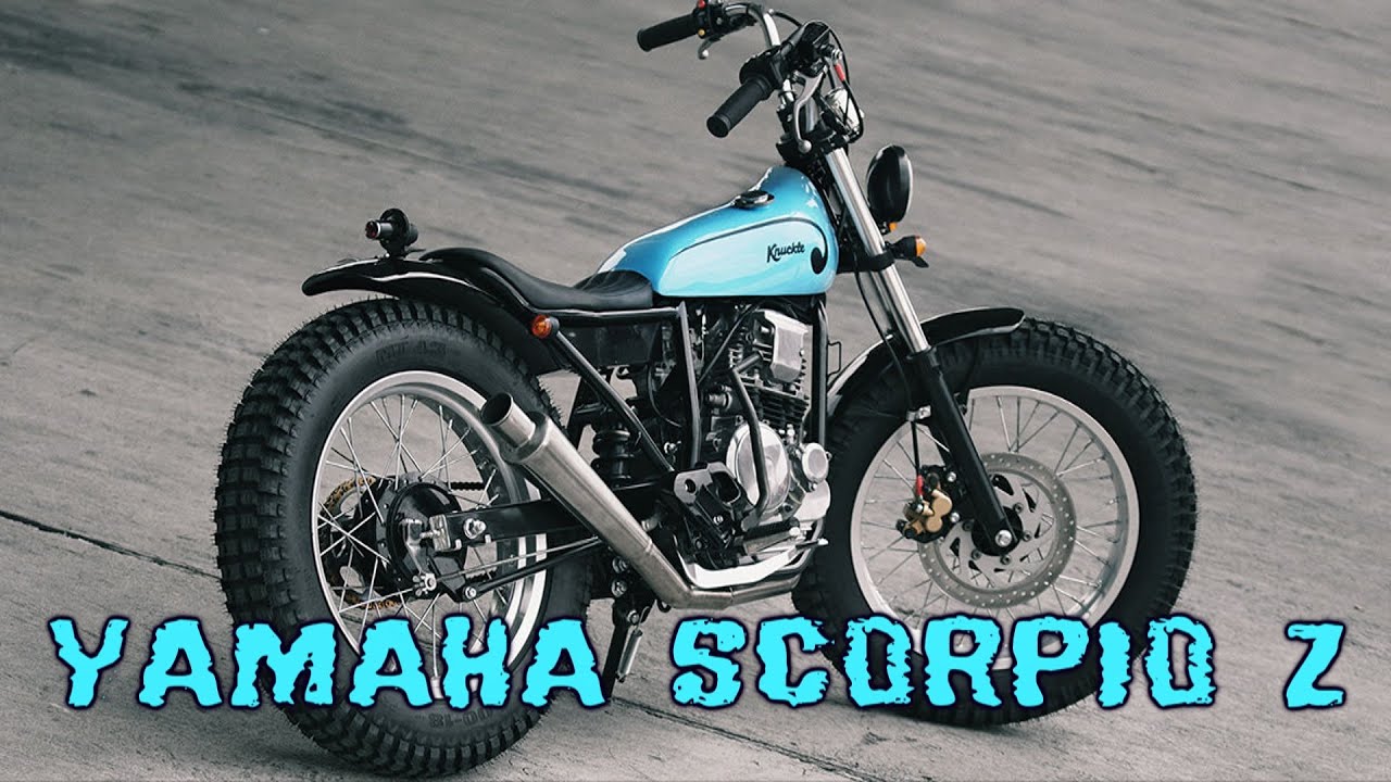 Yamaha Scorpio Z SCRAMBLER YouTube