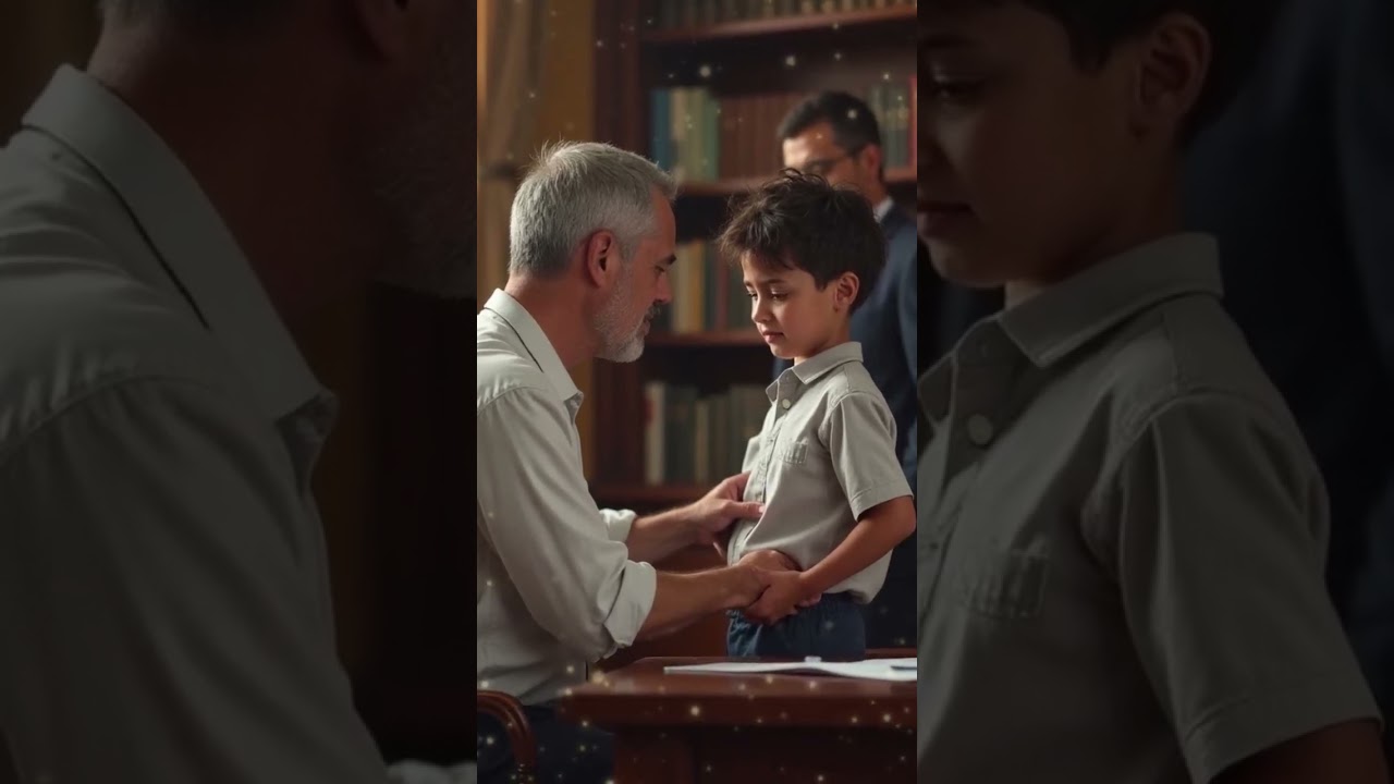 Um garoto pobre foi levado ao tribunal por uma acusação falsa... mas quando o juiz o viu, levantou