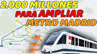 ✅ EXTENSIONS Lines 3 5 10 and 11 MADRID METRO ✅ METROSUR / Barajas / Atocha / Chamartín