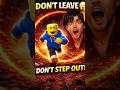 DONT STEP OUT 😱 | 999 Days Survival Challenge (@Roblox)#shorts