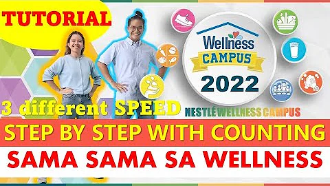 Sama Sama sa Wellness Dance 2022 STEP BY STEP TUTORIAL WITH COUNTING