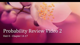Unit 4 Chp 13-16 Video 2 Geometric, Normal Combining Random Variables, z scores