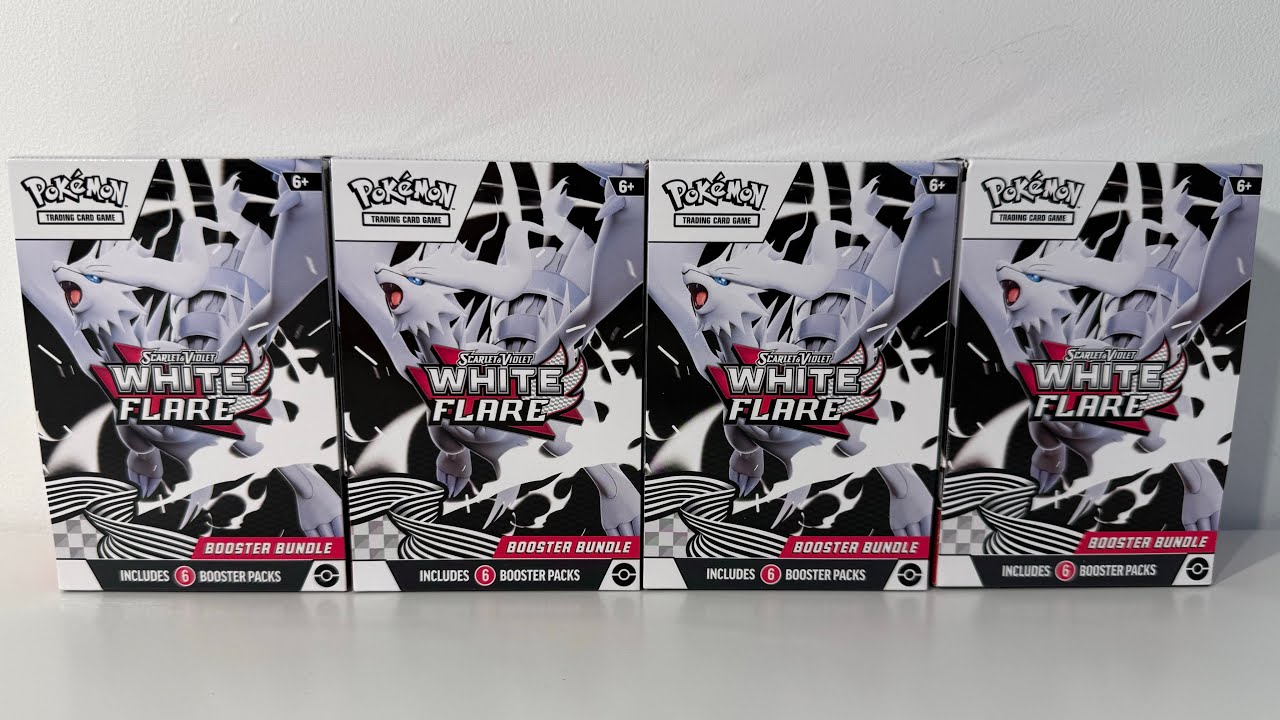 Pokémon TCG - White Flare Booster Bundle Unboxing - YouTube
