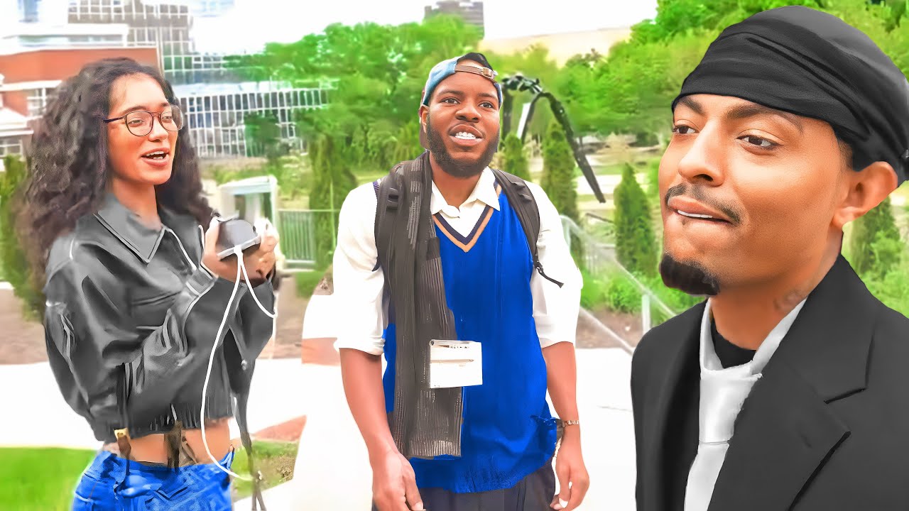 Chrisnxtdoor Catches A Professor In 4k.. (Rizzing Students)