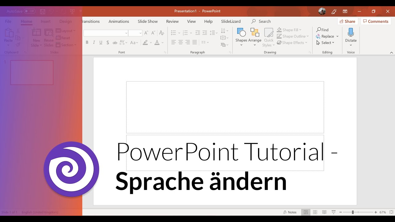 Powerpoint Sprache Andern Youtube