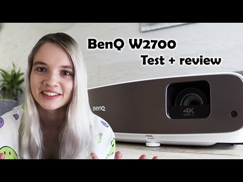 BenQ W2700 4K HDR Home Cinema Projector Test + Review