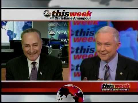 Sessions Debates Schumer On Spending