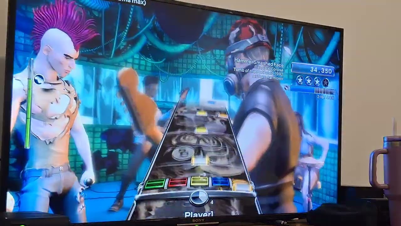 RB3DX Hammer Smashed Face - Cannibal Corpse (57,800) 4 Stars Hard 88%