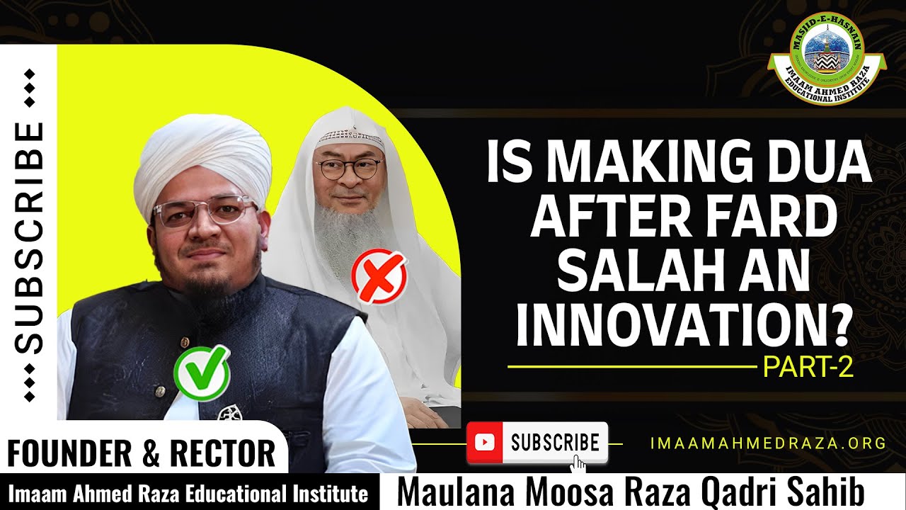 is-making-dua-after-fard-salah-an-innovation-part-2-youtube
