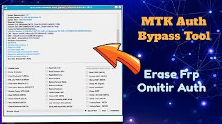 MTK Auth Bypass Tool V30 || Erase Frp || Omitir Auth