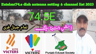 G_sat7/G_sat18 @ 74e dish antenna  setting  &channel  list 23