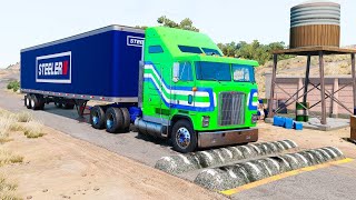 Trucks vs Speed Bumps #25 – BeamNG.Drive (LONG VIDEO)