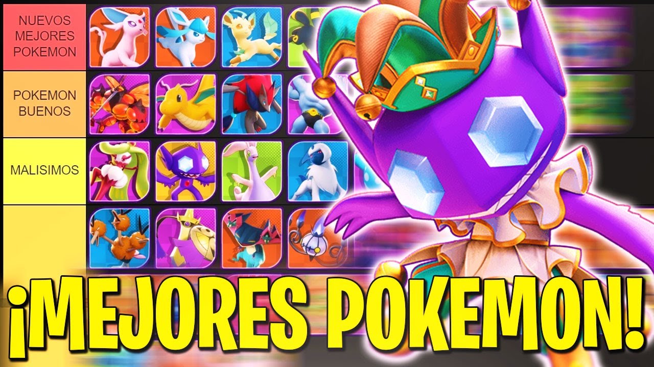 NUEVOS MEJORES POKEMON RANKED MASTER en POKEMON UNITE ACTUALIZACION ...