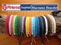 How To Make Macrame Bracelets | Handmade Jewellery Ideas | Thread Bracelet |Creation&you