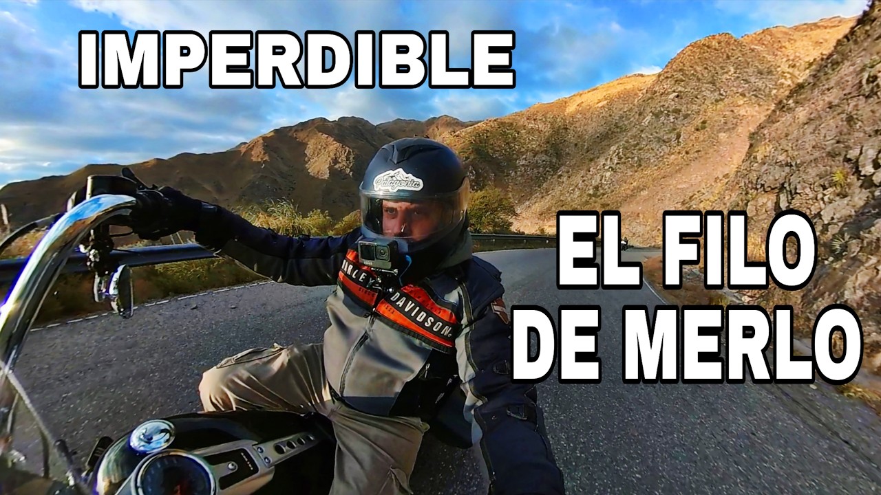 EL FILO DE MERLO EN MOTO  IMPERDIBLE #motovlog #viajarenmoto #sanluis