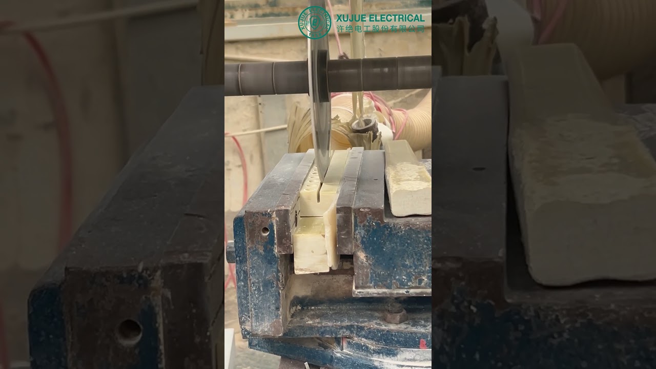 Precision Cutting of Epoxy Insulation Parts | Factory Machining Process