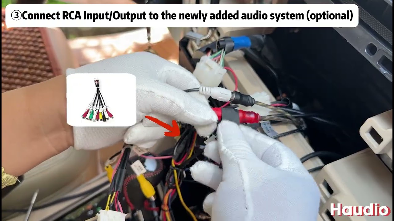 How to install Huadio CVD1943 ZA 10.1'' Double Din Car Stereo