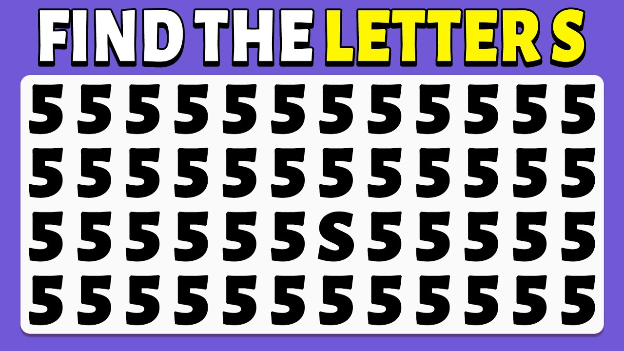 Find the ODD One Out - Numbers and Letters Edition ✅ Easy, Medium, Hard - 30 levels | Cow Quiz