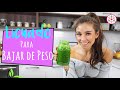 LICUADO VERDE para Limpiar el Estomago, Bajar de Peso y Eliminar Barriga! Yovana