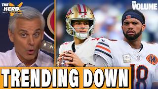 NFL PREDICTIONS: Are 49ers & Bears REGRESSING? | Colin Cowherd: THE HERD