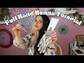 Full hand henna design tutorial for beginners  intermediate henna artists