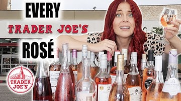 10 Best Wine At Trader Joes You Must Buy- ROSÉ - TASTE TEST