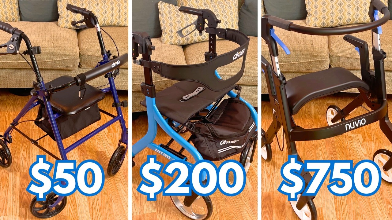 $50 vs. $200 vs. $750 Walker - How Do They Stack Up?