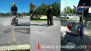 Vezos Progrind Series Concrete Asphalt Line Striping Scarifiers