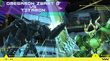 OMEGAMON ZWART D DESTROY TITAMON | DIGIMON WORLD : NEXT ORDER (PC)