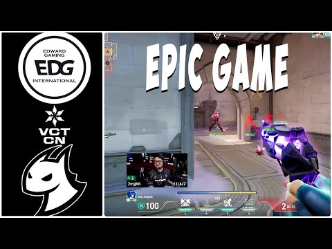 ZMJJKK PLAYOFFS! EDG vs DRG - HIGHLIGHTS - VCT China Stage 2 2025 | VALORANT