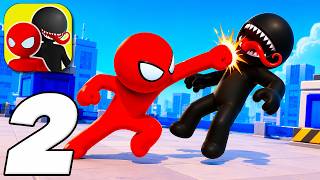 Comic Stick 3D - Gameplay Walkthrough Part 2 - Levels 11-18 (iOS, Android) screenshot 3