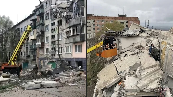 Residential building hit by deadly Russian strike in Ukraine's Sloviansk | AFP