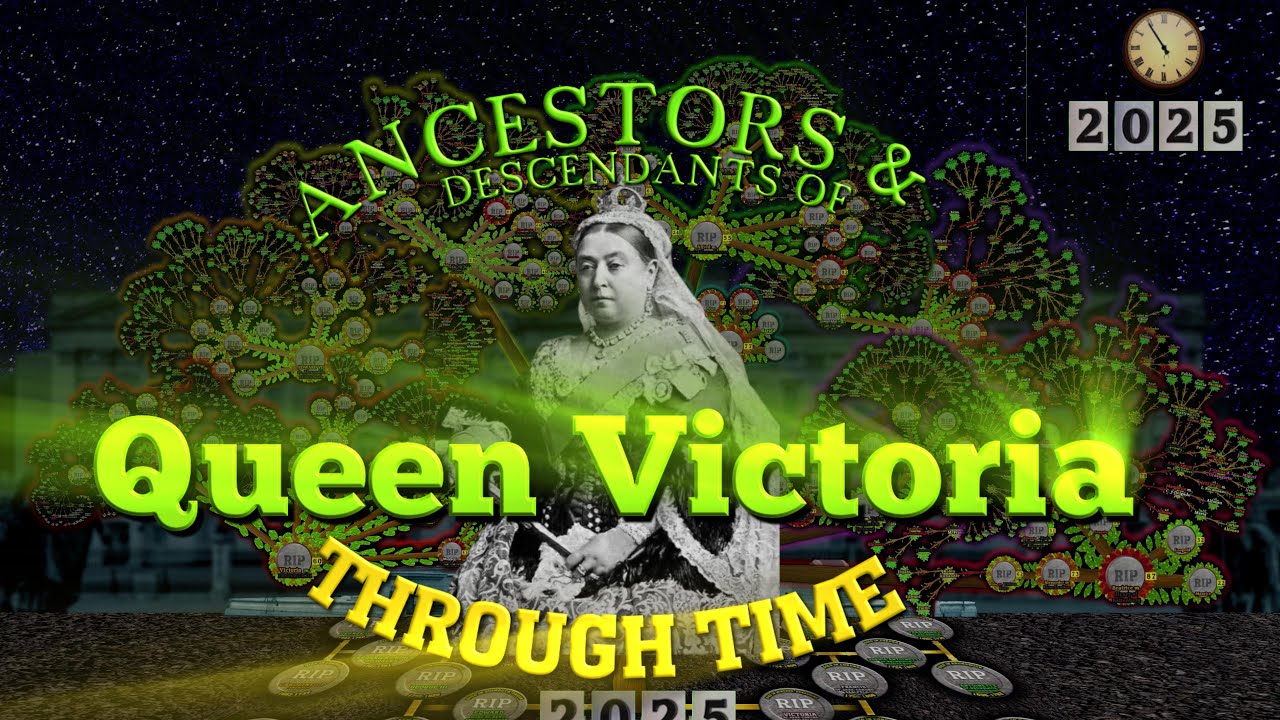 Queen Victoria Family Tree Through Time (Ancestors & Descendants 🌳👑)