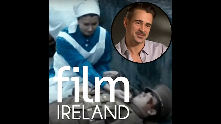 Film Ireland Presents:  Colin Farrell Actor & Dave Farrell Director of A Terrible Beauty