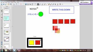 MATH 8 - 2.1 Using Models to Multiply Integers