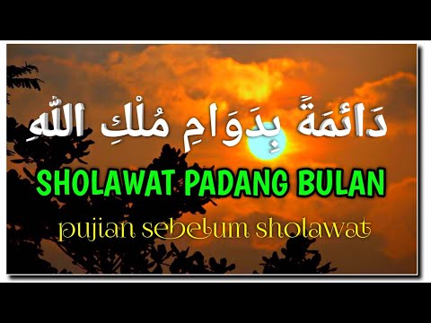 sholawat-padang-bulan-puji-pujian-sebelum-sholat-tanpa-jawa,-by-drone-dji-mavic-2-pro