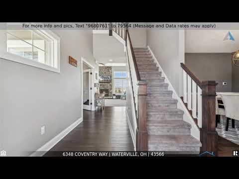 6348 Coventry Way, Waterville, OH home video tour
