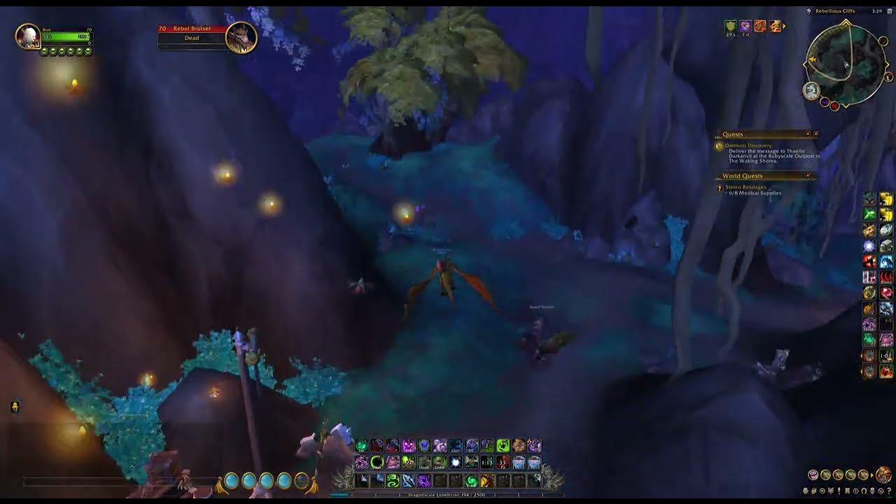 Stolen Bandages, WoW Dragonflight World Quest YouTube