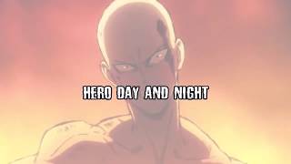 ▐ Nightcore▐ × The Hero × [ One Punch Man Opening ] [ English Rock Version ]